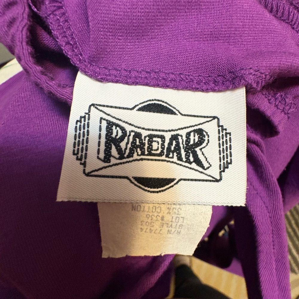 Vintage Purple Women's Jumpsuit - Picture 4 of 5